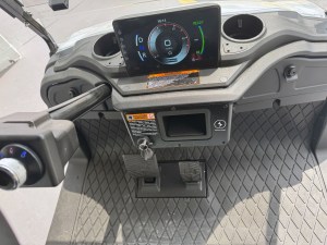 Gray Cement Contender 2+2 Golf Cart for Sale 03